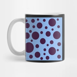 retro pop art polka dots Mug